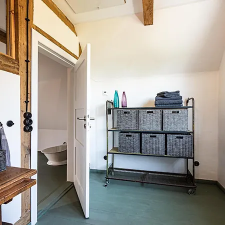 Fachwerkhaus Im Nirgendwo Am Stettiner Haff Ferienhaus